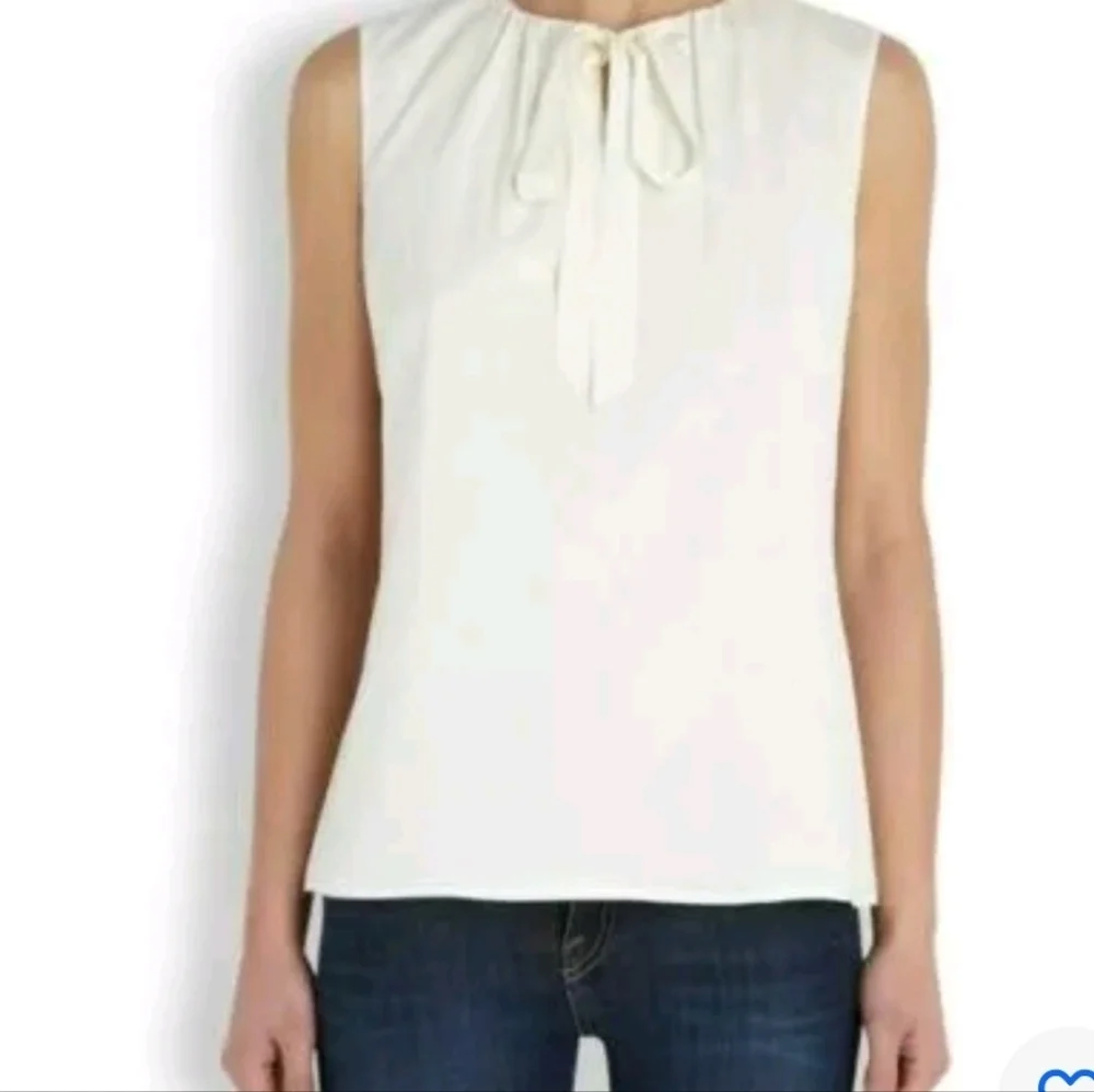 Tory Burch NWTs Jess Top 100% Silk